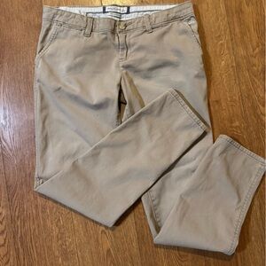 Abercrombie & Fitch Women's Beige Trousers